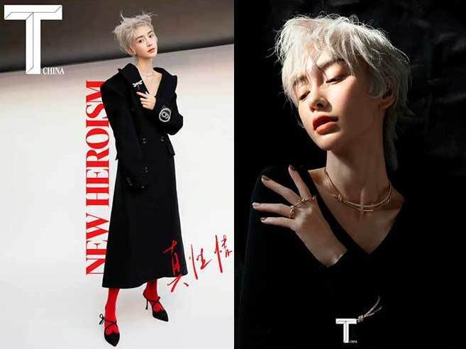 Анджела Бейби в фотосессии для T Magazine China