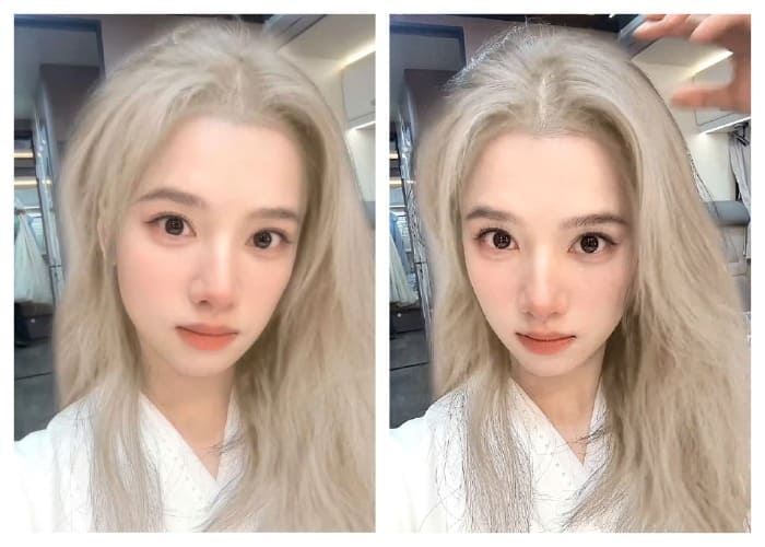 Zhang Jingyi Чжан Цзин И блондинка фото