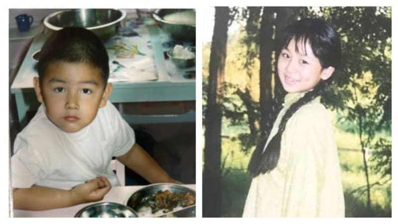 детские фото китайские актёры childhood photos chinese actors