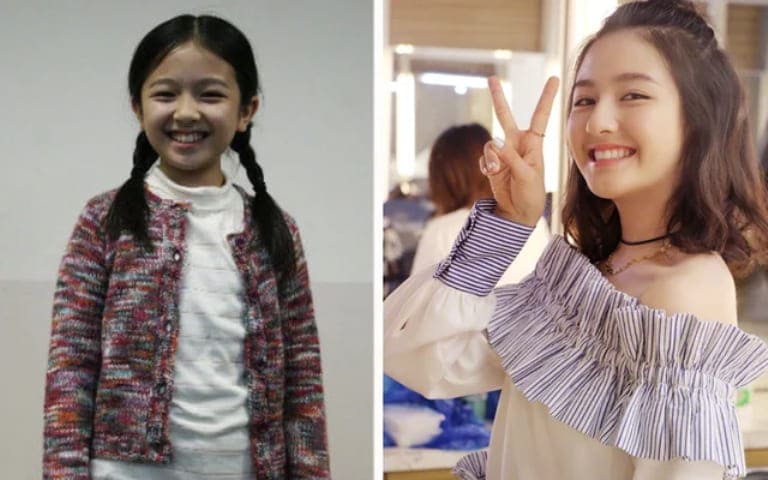 Ли Лань Ди Li Landy 李兰迪 детские фото childhood photo