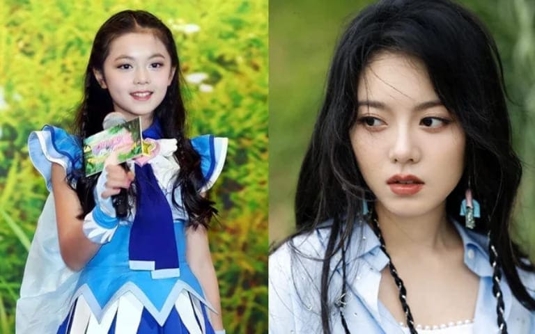 Чжао Цзинь Май Zhao Jin Mai 趙今麥 детские фото childhood photo