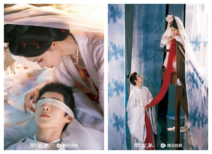 Мэн Цзы И Ли Юнь Жуй Meng Ziyi Li Yunrui Tigers Sniff the Rose тигр