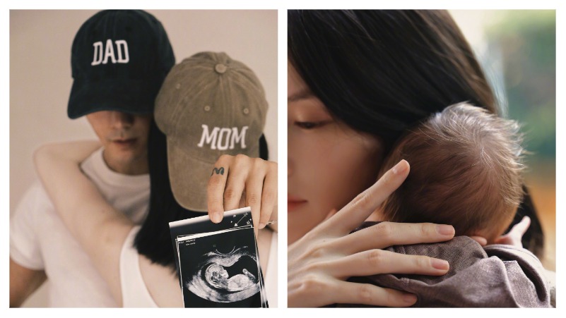 Уильям Чань из «Амбиции любви» и модель Хэ Суй объявили о рождении сына