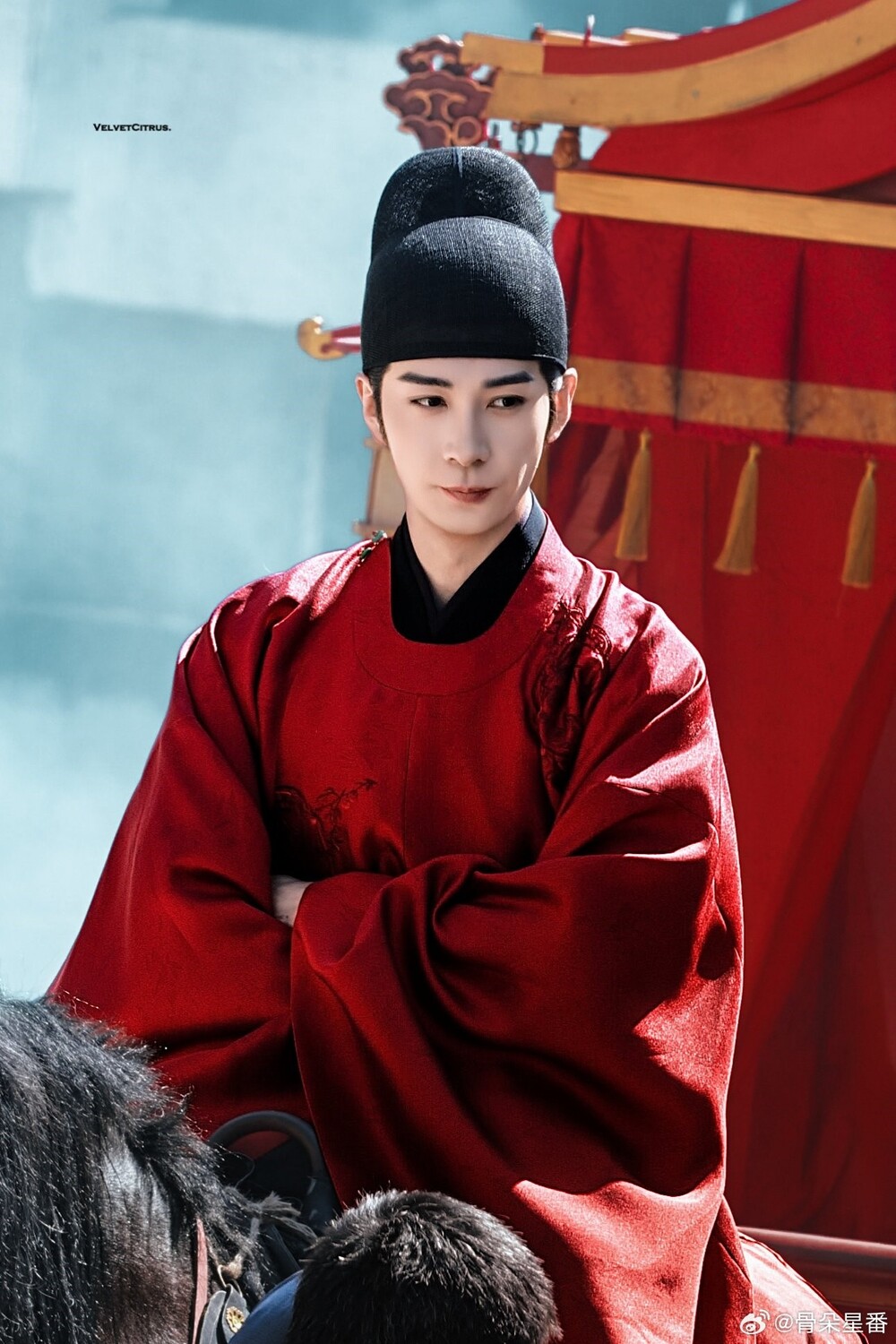 Чэнь Син Сюй на съемках дорамы «Золотая ветвь» Чэнь Син Сюй на съемках дорамы «Золотая ветвь»