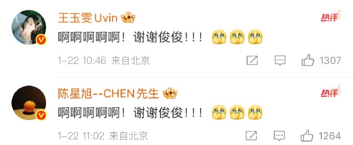 Чэнь Син Сюй и Ван Юй Вэнь поиграли в копипаст