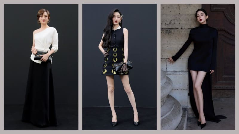 25+ китайских актёров на Paris Fashion Week 2025